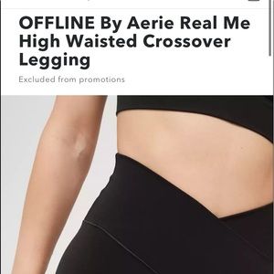 AERIE OFFLINE REAL ME 7/8 LEGGING